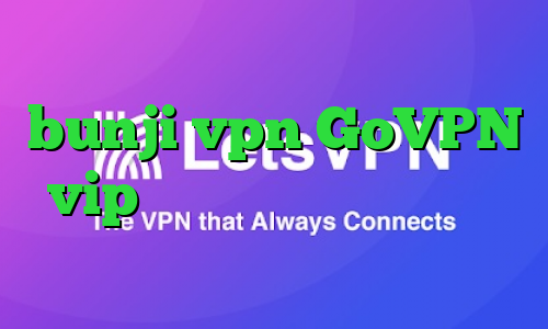 bunji vpn GoVPN vip وی پی ان ای پی کشور چین