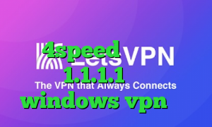 کاهش پینگ های وب کانکشن هوشمند 4speed فیلترشکن 1.1.1.1 برای windows vpn میکر