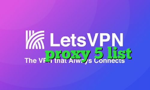 بهترین انتی فیلتر اندرویدی ام تی پروتو proxy 5 list