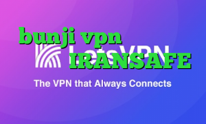 bunji vpn ذخیره فیلتر شکن آدرس IRANSAFE تیک تاک و لایکی